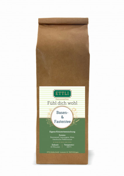 "Fühl dich wohl" Basen- & Fastentee 100g
-Kräuterteemischung-