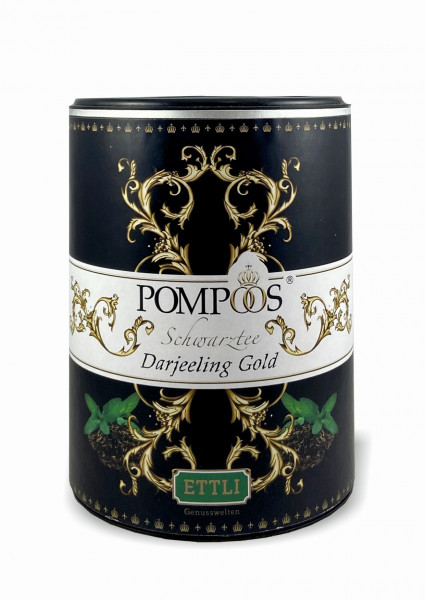 Pompöös Schwarztee 200g -Darjeeling Gold-