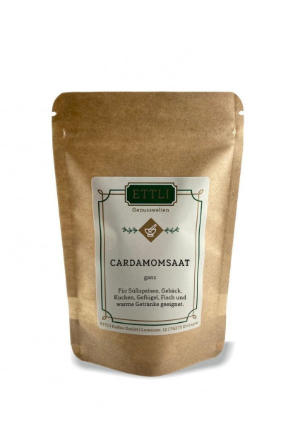 Cardamomsaat ganz 20g ***ABVERKAUF***