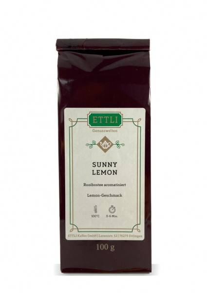 Sunny Lemon 100g
-Rooibostee aromatisiert-