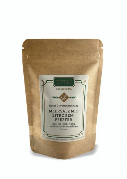 Meersalz mit Zitronenpfeffer 100g